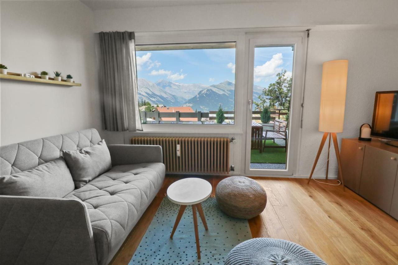 Superbe Appartement Avec Piscine Nendaz Ngoại thất bức ảnh