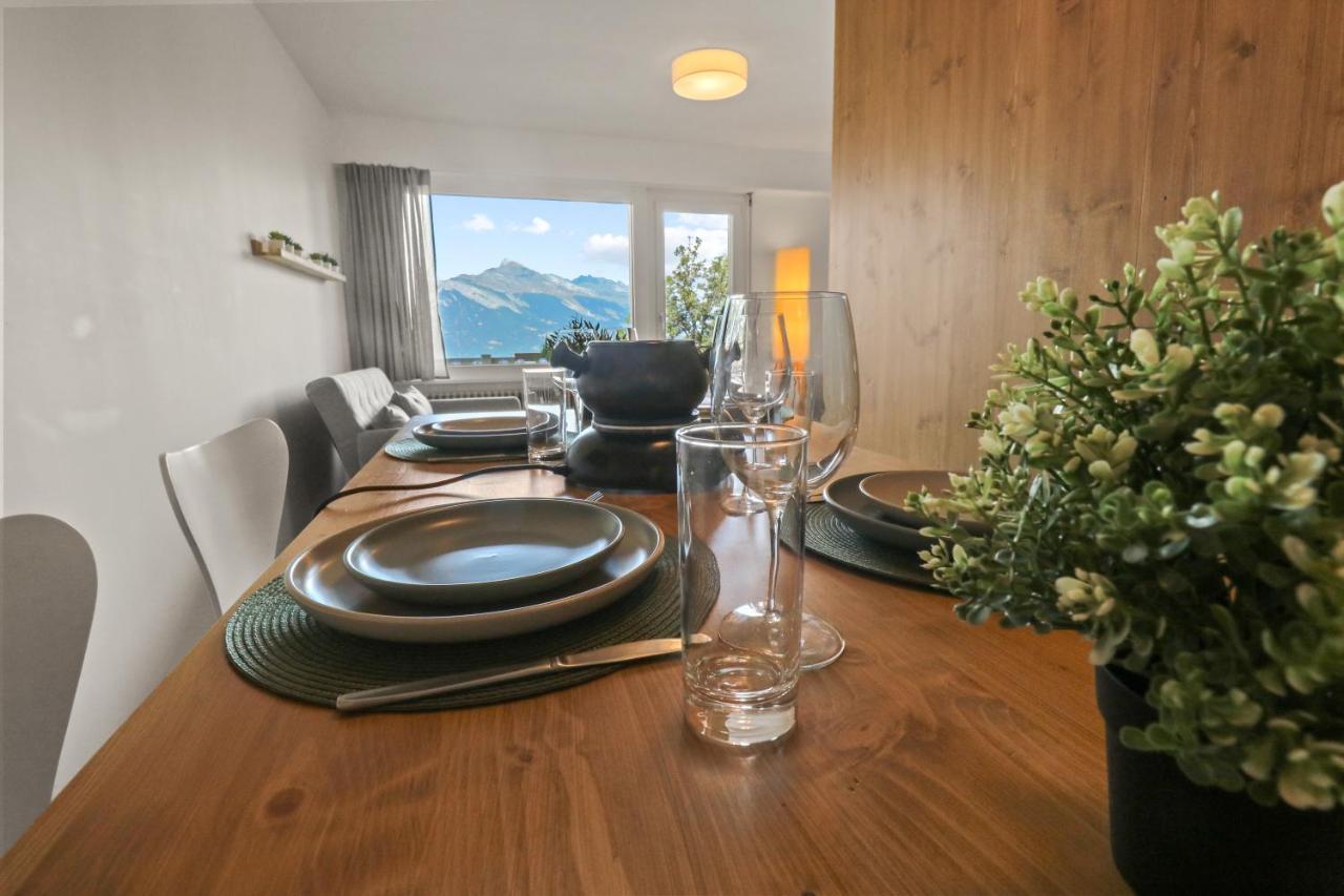 Superbe Appartement Avec Piscine Nendaz Ngoại thất bức ảnh